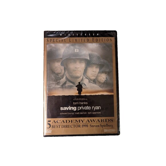 Saving Private Ryan DVD Movie 1998 Tom Hanks Matt Damon Special Limited Edition - Picture 1 of 3